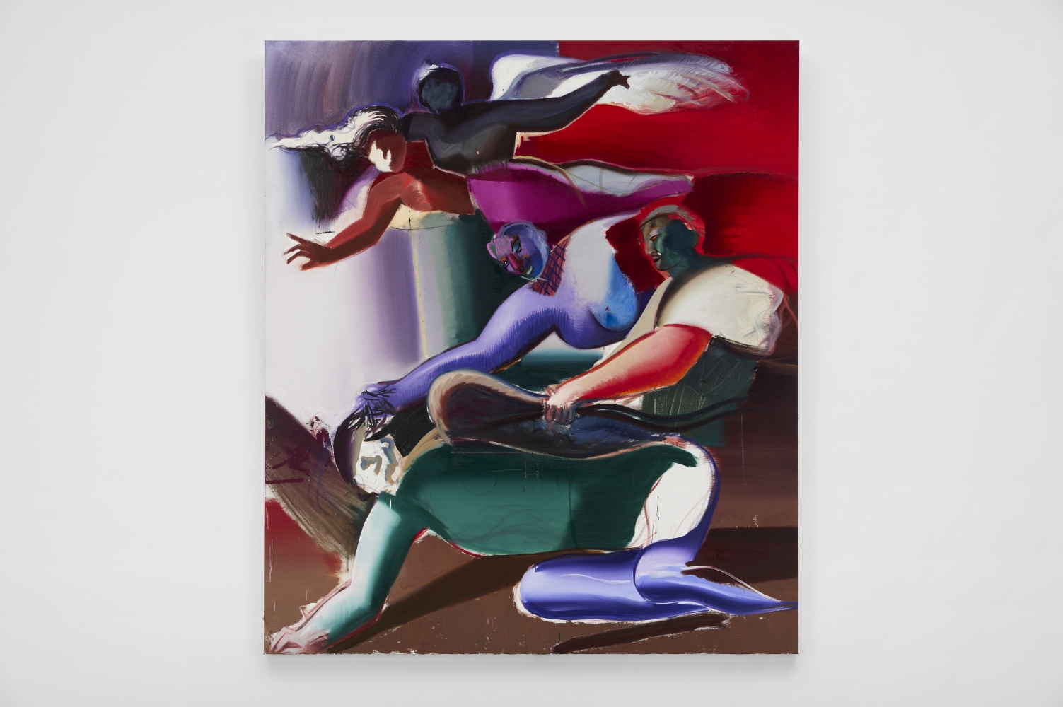 Katherina&amp;nbsp;Olschbaur
Sub Red, 2021
oil on canvas
94.5 x 78.75 in
240h x 200 cm