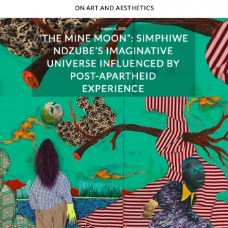 "The Mine Moon": Simphiwe Ndzube's Imaginative Universe Influenced by Post-Apartheid Experience