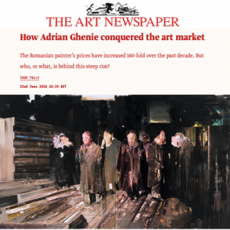 How Adrian Ghenie Conquered the Art Market