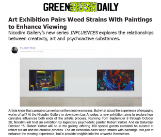 Return of the Repressed Pairs Weed Strains with Paintings