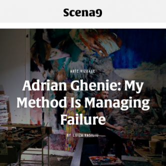 Adrian Ghenie: My Method is Managing Failure