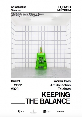 Hortensia Mi Kafchin and Ciprian Muresan in 'Keeping the Balance: The Art Collection Telekom'