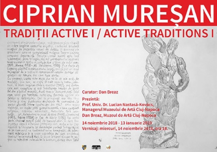 Ciprian Muresan 'Tradiții active I' at the Muzeul de Artă Cluj-Napoca