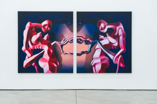 Cathrin Hoffman&amp;nbsp;

Knock,&amp;nbsp;2022&amp;nbsp;

Diptych&amp;nbsp;

Oil on canvas&amp;nbsp;

180h x 160w cm.

70.87h x 62.99w in.