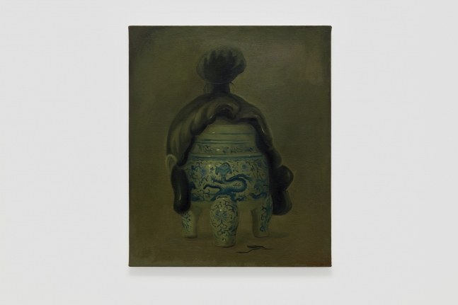 Dominique Fung
Three Legged Vessel, 2020
oil on canvas
24&amp;nbsp;x 20&amp;nbsp;in
​61&amp;nbsp;x 50.8&amp;nbsp;cm