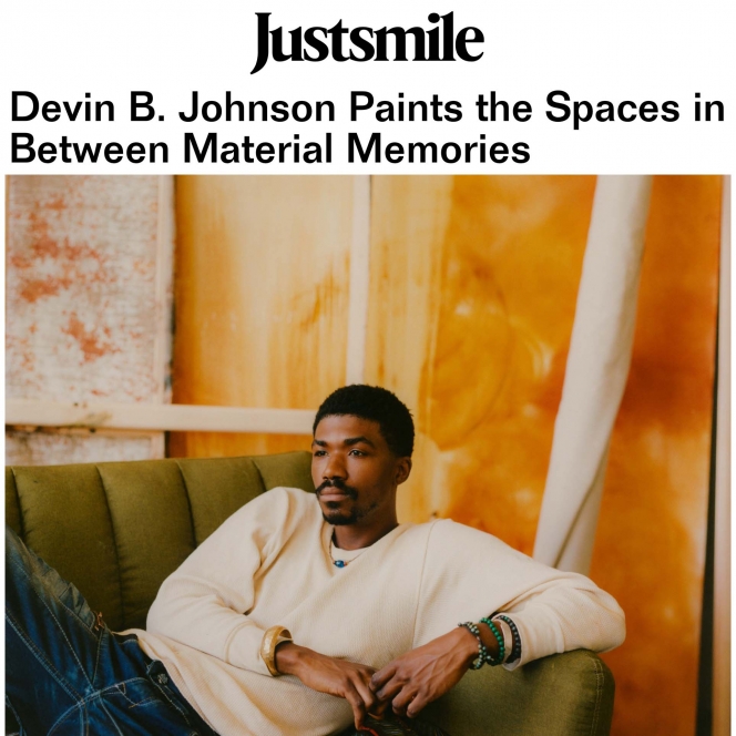 Devin B. Johnson Paints the Spaces in Between Material Memories