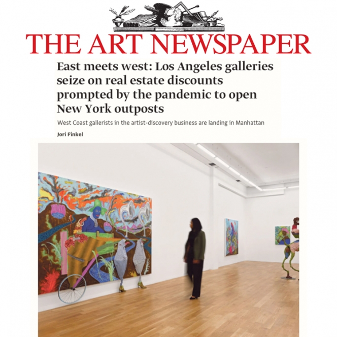 East meets West: Los Angeles galleries seize on real estate discounts to open New York outposts
