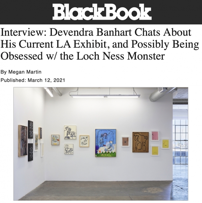 Interview: Devendra Banhart Chats About His Current LA Exhibit