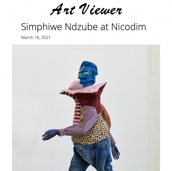 Simphiwe Ndzube at Nicodim