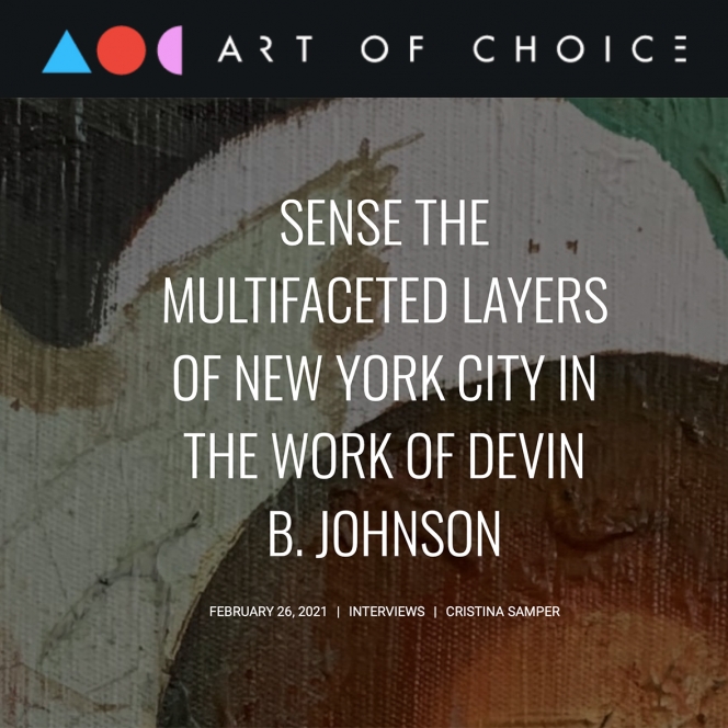 Sense the Multifaceted Layers of New York City in the Work of Devin B. Johnson