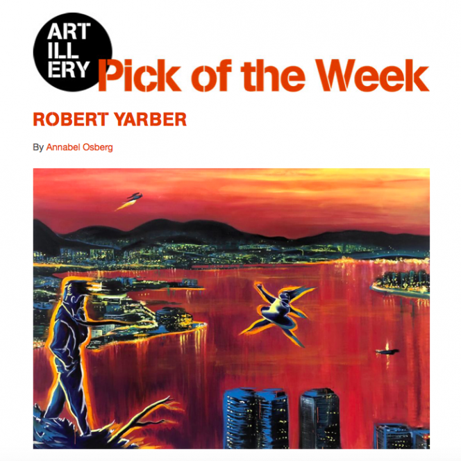 Robert Yarber: Return of the Repressed named Pick of the Week