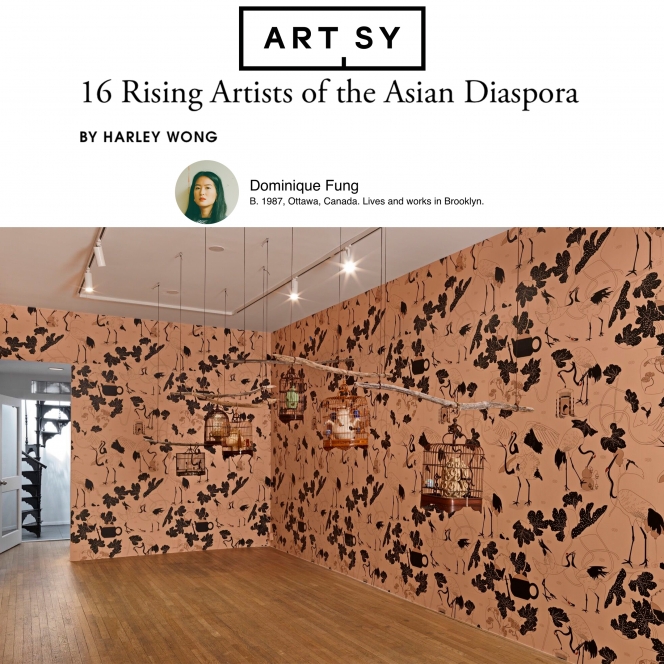Dominique Fung in '16 Rising Artists of the Asian Diaspora'