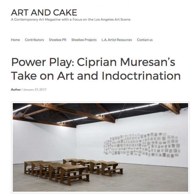 Power Play: Ciprian Muresan's Take on Art and Indoctrination
